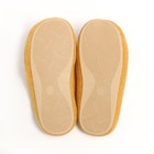 Тапочки женские, цвет жёлтый, размер 38 - Фото 3