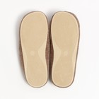 Тапочки мужские, цвет бежевый, размер 42 9470384