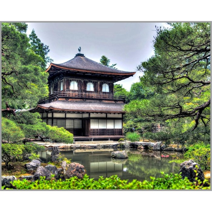 Алмазная мозаика «Сады Киото» 40 × 50 см - Фото 1