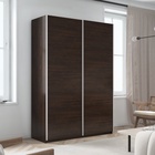 Шкаф-купе «Прайм», 1200×570×2300 мм, 2-х дверный, ЛДСП, цвет венге - Фото 1