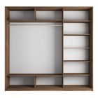 Шкаф-купе «Прайм», 1800×570×2300 мм, 3-х дверный, зеркало, цвет дуб табачный - Фото 2