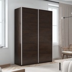 Шкаф-купе «Прайм», 1600×570×2300 мм, 2-х дверный, ЛДСП, цвет венге - Фото 1