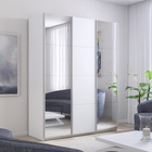 Шкаф-купе «Прайм», 1800×570×2300 мм, 3-х дверный, 2 зеркала / ЛДСП, цвет белый снег - Фото 1