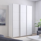 Шкаф-купе «Прайм», 2100×570×2300 мм, 3-х дверный, ЛДСП, цвет белый снег - Фото 1