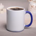 Кружка керамическая «Хамелеон», 320 мл, цвет белый - Фото 1