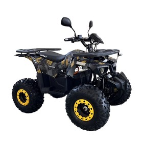

Квадроцикл MOTAX ATV Grizlik E1500 R, ROAD, желтый камуфляж