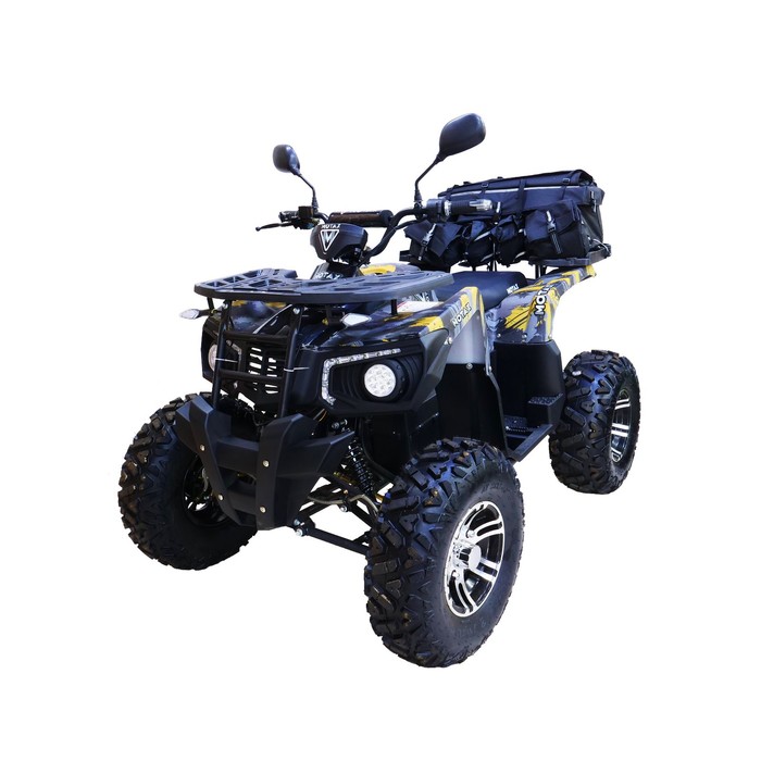 Квадроцикл MOTAX ATV Grizlik E3000, OFF-ROAD, жёлтый камуфляж