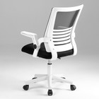 Кресло офисное, YS-058, Белый каркас/черная сетка - фото 25416584