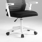 Кресло офисное, YS-058, Белый каркас/черная сетка - фото 25416585