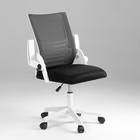 Кресло офисное, YS-058, Белый каркас/черная сетка - фото 25416586