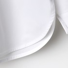 Рубашка для девочки MINAKU цвет белый, рост 146 см - Фото 11