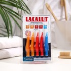 Межзубные цилиндрические щетки Lacalut interdental упак №5, размер XS, S, M - фото 10246277