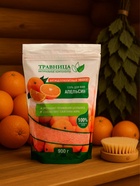 Соль для ванны "Травница" , Антицеллюлитный эффект, Апельсин, 900 г - Фото 1