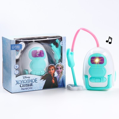УЦЕНКА Пылесос Frozen, звук, Холодное сердце, свет, бытовая техника