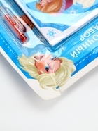 УЦЕНКА Канцелярский набор «С новым годом», блокнот А5, ручка, наклейки, Холодное сердце - Фото 3