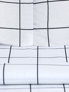 Постельное бельё Этель 1.5 сп «Клетка», белое, 143×215, 150×214, 50×70 см-2 штуки, бязь, 125 г/м² - Фото 9