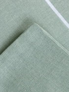 Постельное бельё Этель 1.5 сп «Клетка», оливковое, 143×215, 150×214, 50×70 см-2 штуки, бязь, 125 г/м² - Фото 11