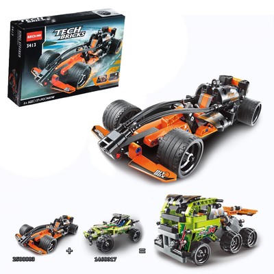 УЦЕНКА Конструктор с инерционным механизмом «Спорткар», 137 деталей