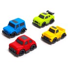 УЦЕНКА Грузовик инерционный TRUCK, с 4 машинками, световые и звуковые эффекты - Фото 5