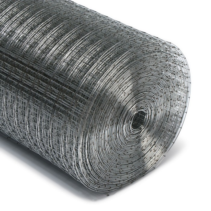 Сетка сварная оцинкованная, 25×1 м, ячейка 25×25 мм, d=1 мм, Greengo