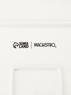 Блюдо для подачи Magistro «Квадрат Бланш», d=21 см, фарфор, белое - Фото 6