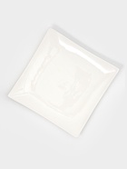 Блюдо для подачи Magistro «Квадрат Бланш», d=26 см, фарфор, белое - Фото 2