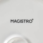 Блюдо фарфоровое Magistro «Бланш», 24×18×4,5 см, цвет белый - фото 5093364