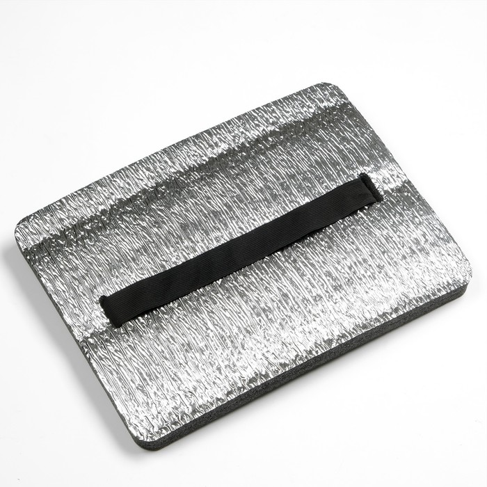 Сидушка туристическая, с защитным покрытием 35×25×2 см - Фото 1