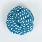 Мячик из каната, до 50 г, 6 см, синий - Фото 4