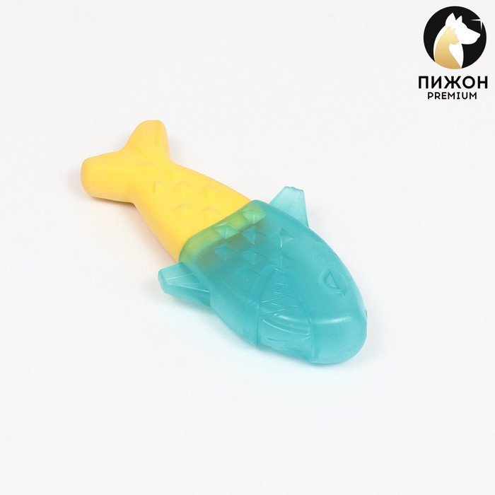 Игрушка из термопластичной резины "Акула" с охлаждающим эффектом, 17,5 см - Фото 1