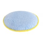 Губка для полировки панели салона Cartage, d=12 см, синяя - Фото 2