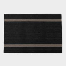 Салфетка сервировочная на стол «Рона», 45×30 см, цвет чёрный (комплект 12 шт)