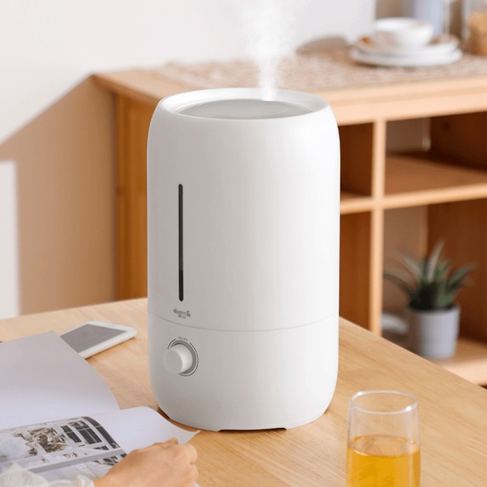 Увлажнитель воздуха Deerma Humidifier DEM-F800, ультразвуковой, 25 Вт, до 30 м2, 300мл/ч, 5л - фото 51435121