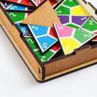 Настольная игра, тримино, «Цветное», 56 костяшек, 17.5×8.3×2 см - Фото 2