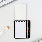 Подарочный набор, блокнот 9×10.4 см и мини-ручка «С 23 Февраля. Классика» - Фото 5