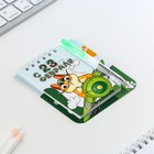Подарочный набор, блокнот 9×10.4 см и мини ручка «С 23 февраля. Кот» - Фото 2