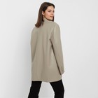 Пиджак женский (экокожа) Eco leather, цвет серый, размер 42-44 - Фото 4