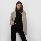 Пиджак женский (экокожа) Eco leather, цвет серый, размер 42-44 - фото 10247725