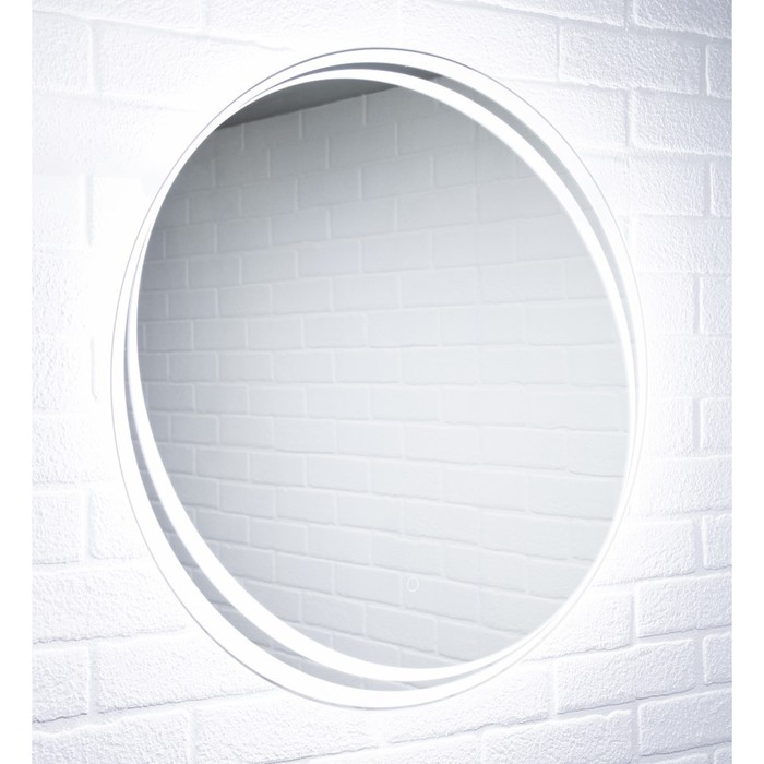 Зеркало Домино Берг, размер 700х700 мм, с подсветкой - Фото 1
