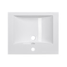 Тумба Домино 3D с раковиной Andrea 58, без ящика - Фото 3