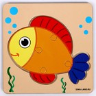 Пазлы «Рыбка», 5 элементов,14×14 см - Фото 2