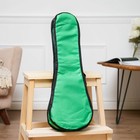 Чехол для укулеле сопрано Music Life, 20 х 8 х 57 см, зелёный - Фото 4