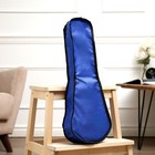 Чехол для укулеле сопрано Music Life, 20 х 8 х 57 см, синий - Фото 7