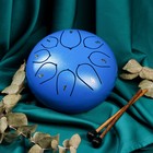Музыкальный инструмент Глюкофон, синий, 8 лепестков, 15 х 9 см - Фото 2