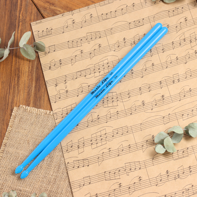 Барабанные палочки Music Life 5 А синие, светящиеся