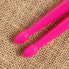 Барабанные палочки Music Life 5 А розовые, светящиеся - Фото 3