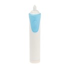Электрическая зубная щётка Luazon LP-009, вибрационная, 8500 дв/мин, 4 насадки, 2хАА, синяя - фото 7689355