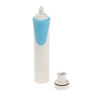 Электрическая зубная щётка Luazon LP-009, вибрационная, 8500 дв/мин, 4 насадки, 2хАА, синяя - фото 7689356