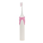 Электрическая зубная щётка Luazon LP-009, вибрационная, 8500 дв/мин, 4 насадки, 2хАА,розовая - Фото 4