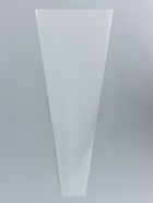 Пакет для цветов, конус, 7+24×60 см, прозрачный - Фото 2